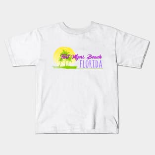 Life's a Beach: Fort Myers Beach, Florida Kids T-Shirt